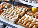 【レストラン「海-kai-」朝食】約30種類のビュッフェスタイルの朝食をお楽しみいただけます。