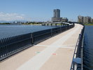 【観光】アイランドシティ海上遊歩道「写真提供:福岡市」