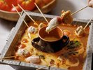 トマトとチーズの彩り串鍋コース