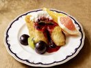名物の「フレンチトースト」!お好きなフルーツをトッピングしてどうぞ【ご朝食】