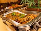 夕食バイキング