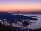 夕暮れの音戸大橋