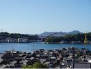 個室「瀬戸内ブルー」のお部屋からの眺め