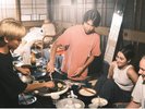 夜はみんなでシェア飯!