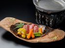 *【夕食オプション】和牛朴葉焼き
