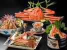 *【夕食一例】蟹尽くし会席
