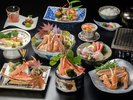 *【夕食一例】活蟹会席