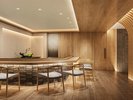 豊後前 霧翠|店内は竹や石などの自然素材を贅沢に使い、静謐な空間。