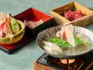 牛肉と平政のしゃぶしゃぶ