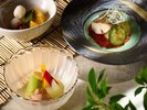 鱸麹焼き・冷鉢・甘味/伊豆見2026夏