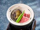 鮑と牛肉の伊豆温泉蒸し/湯の庭2026夏