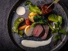 肉料理例:静岡牛とジビエ