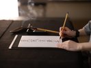 禅語書道のアクティビティ