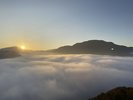 初日の出と雲海。元旦に出会えるといいですね。