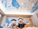 水族館カルチャーダブルルーム4名