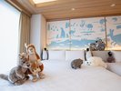 動物園カルチャーダブルルーム4名