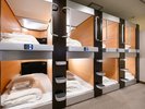 【男性カプセルルーム】お風呂は大浴場を、洗面・トイレは共用スペースをご利用ください。