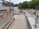 【上り線パーキングエリアからホテルへの行き方】F歩道橋を突き当りまで