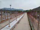 【上り線パーキングエリアからホテルへの行き方】E歩道橋を渡る