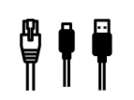 各種携帯充電器、マルチアダプター(デポジット制)、有線LANケーブル(無料) 貸出
