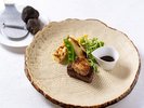 2026夏「風プレミアム-肉料理」国産牛ヒレ肉のプランチャ フォアグラのロッシーニ風