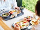 【朝食ブッフェ一例】