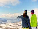 ■【冬ルスツ】景色を眺めながらの滑りは気分も更に爽快！