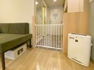 【キッズフレンドリールーム】入り口にはベビーゲートの設置も可能です。