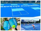 北海道内初のピックルボール専用コート! 全8面の本格コートに観覧席も完備