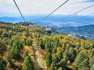 秋の蔵王ロープウェイ。色づく山々を空から一望!