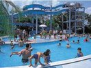 リナワールドのリナビーチは流水プールやチューブスライダーなど楽しめます!