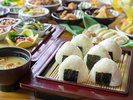 旬の食材をふんだんに使用した、月岡ホテルの朝食。和洋幅広いメニューを揃えております!