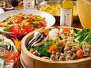 月岡ホテルに秋がやってきました。季節のこだわりバイキング
