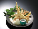追加料理:薬用人参の天ぷら(1人前1870円税込)
