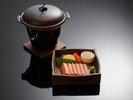 追加料理:信州プレミアム牛の陶板焼き(1人前4400円税込)