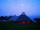 【八ヶ岳高原音楽堂】夕暮れ〜夜の風景