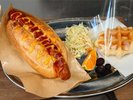 日替わり洋食★美味しいバッケットホットドッグ★