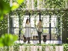光と緑あふれるアーティスティックな吹き抜けの癒し空間は圧巻♪