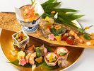 *【季節の彩会席(一例)】八寸