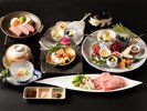 *【認証近江牛会席一例】近江牛の中でも最高級の認証近江牛。近江牛料理をたくさん堪能したい方におススメ