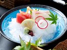 *【会席(一例)】旬魚のお造り