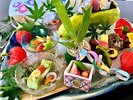 *【7月会席一例】季節の食材を使ったお料理の数々をご堪能ください。