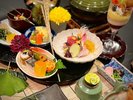 *【9月会席一例】季節の食材を使ったお料理の数々をご堪能ください。