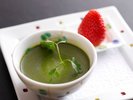 【冬】水物(お食事一例)上品な甘さのデザートをご用意し、食後のひとときを優雅に彩ります