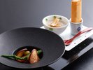 【秋】出会い皿(お食事一例)素材同士の出会いが生み出す、新たな美味しさをご堪能ください