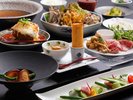 【秋】会席料理(お食事一例)一品一品に職人の技が光り、見た目の美しさと繊細な味わいが楽しめます