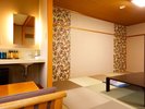 【モダン和室|かわせみの間】くつろぎに満ちた上質な和モダン客室。