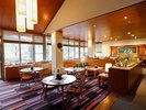 【ロビーラウンジ|小都里】木洩れ日に包まれる、やわらかな癒し空間。