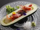 【春】海の幸(お食事一例)市場直送の新鮮な海の幸を厳選。