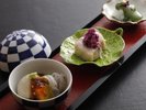 【夏】8月 出会い皿(お食事一例)